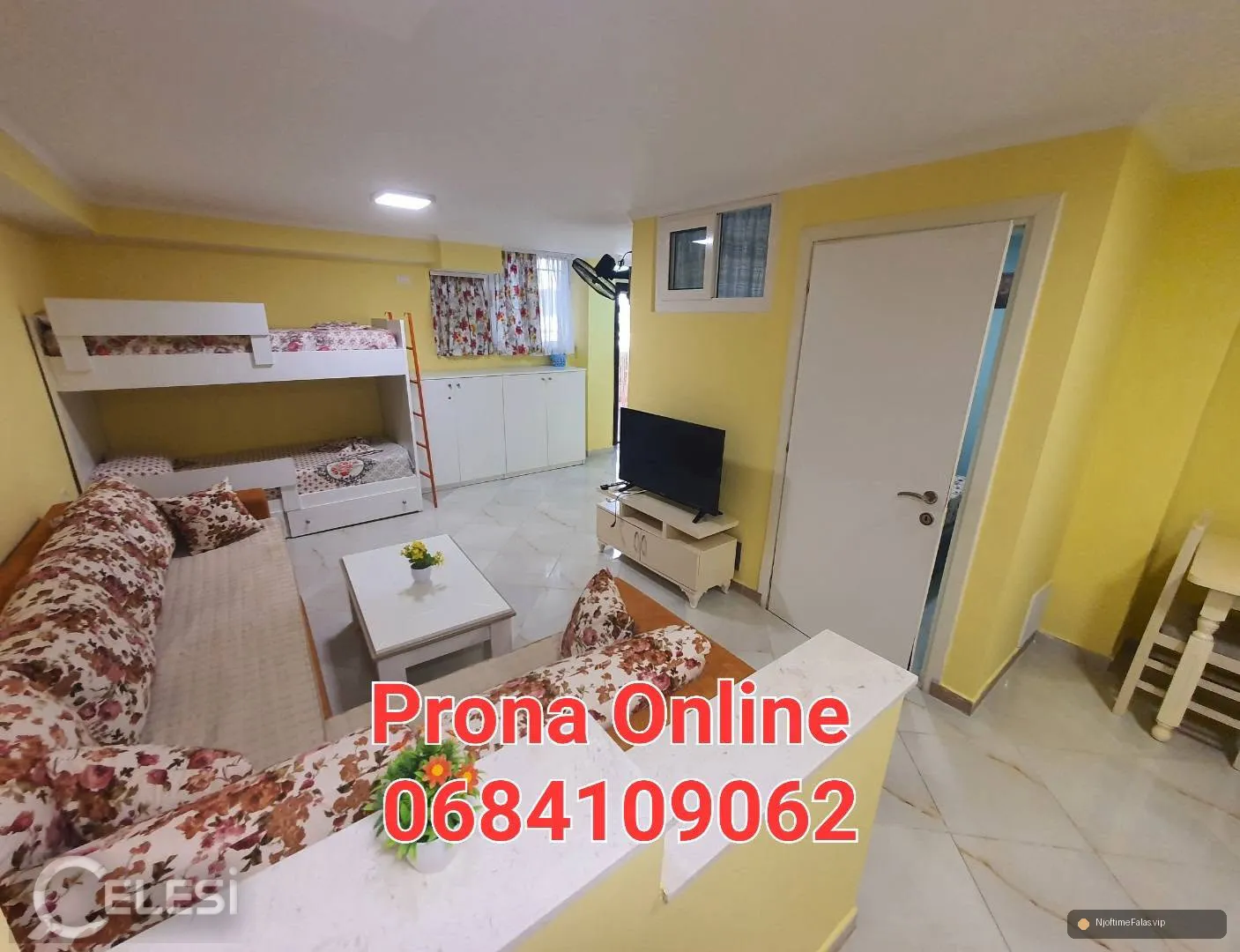Foto 3/8: SHITET APARTAMENT 1+1 NE PLAZHIN E GOLEMIT në Golem — Çmimi: € 80000.00 | Njoftime falas