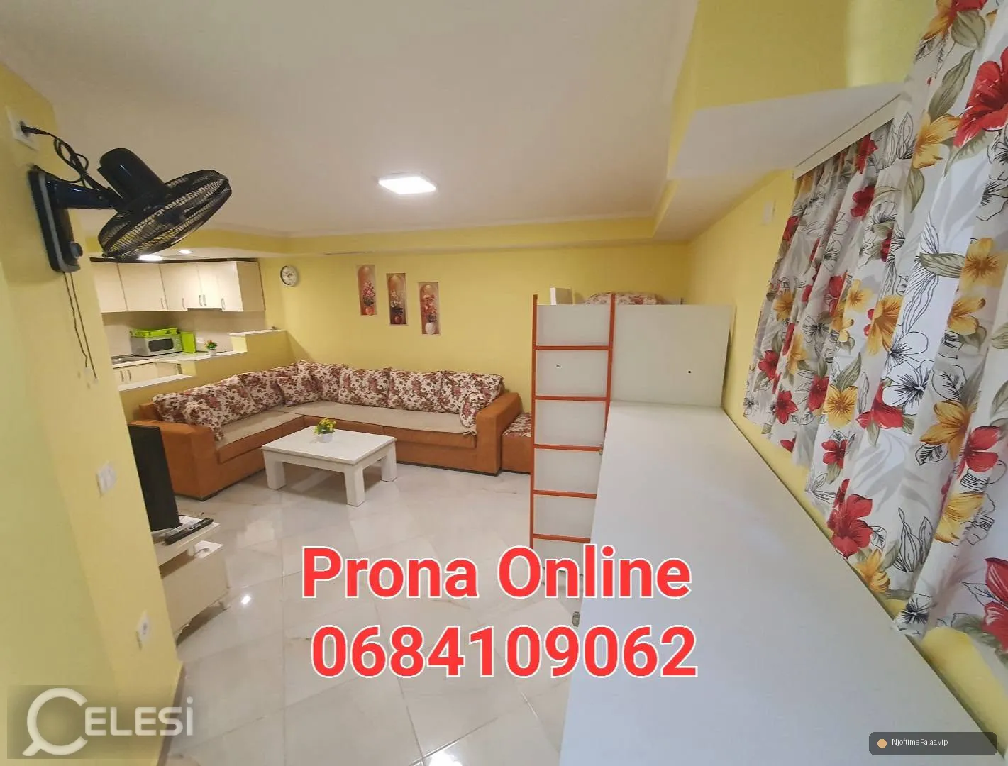 Foto 6/8: SHITET APARTAMENT 1+1 NE PLAZHIN E GOLEMIT në Golem — Çmimi: € 80000.00 | Njoftime falas