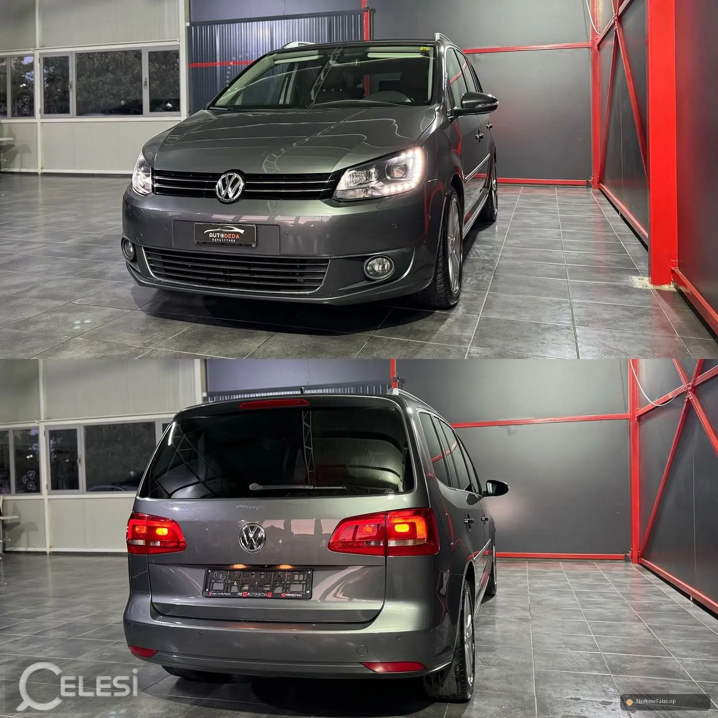 Foto 7/8: VW Touran 2.0 tdi DSG Highline (7vende) në Tiranë — Çmimi: € 9900.00 | NjoftimeFalas.vip