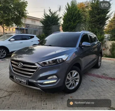 Fier, shes makine Hyundai Tucson Nafte, gri e erret automatik Klima 190.000 km 11500€ në Fier — Çmimi: € 11500.00 | NjoftimeFalas.vip