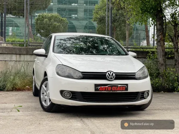 Tirane, shes makine VW GOLF 6 Benzin+Gaz, e bardhë manuale Klima 167.000 km në Tiranë | NjoftimeFalas.vip
