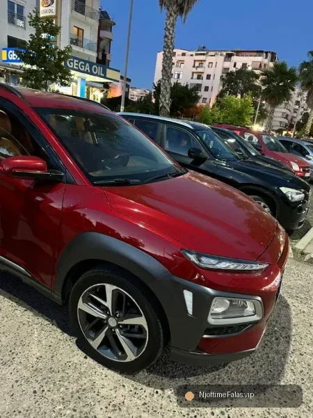 Foto 1/8: Tirane, shes makine Hyundai Kona Nafte, e kuqe automatik Klima 127.000 km 13.000 € në Tiranë — Çmimi: € 13000.00 | NjoftimeFalas.vip