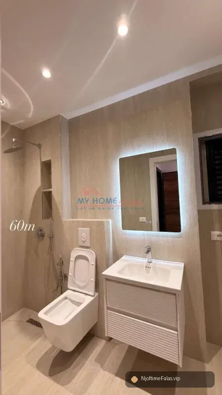 Foto 5/5: Tirane, shitet apartament 1+1+Ballkon Kati 4, 60 m² 155.000 € (Rruga Frosina Plaku) në Tiranë — Çmimi: € 155000.00 | NjoftimeFalas.vip